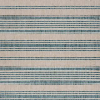 Thatcher Tropical Striped Indoor/Outdoor Area Rug
