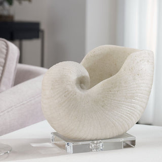 Nautilus Shell Sculpture
