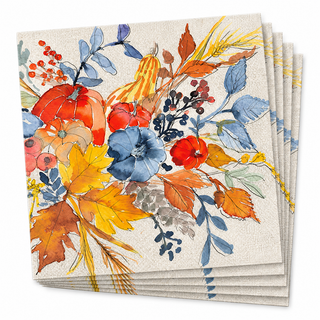 FALL FLAIR COCKTAIL NAPKIN
