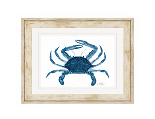 Crab in Blue 2 34" x 28"
