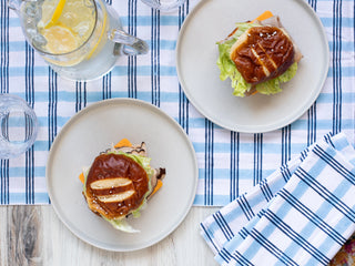 Set of 4   Organic Napkins   Plaid
