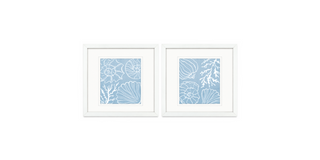 Shell Silhouettes   Set of 2
