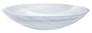 White Alabaster Serving Bowl
