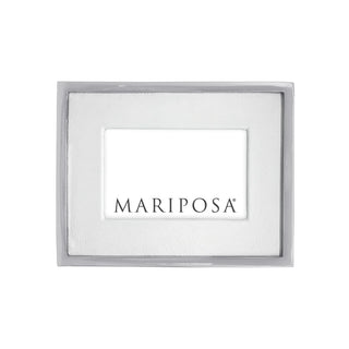 Leather with Metal Border Frame
