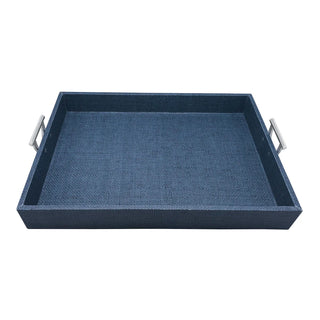 Tray with Metal Handles
