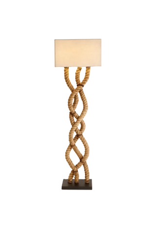 Island Knot Rope Floor Lamp
