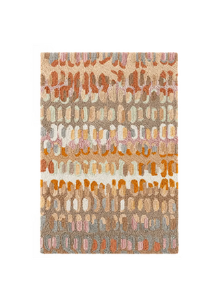 Paint Chip Natural Wool Rug
