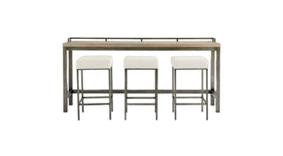 Mitchell Console Table with 3 Stools
