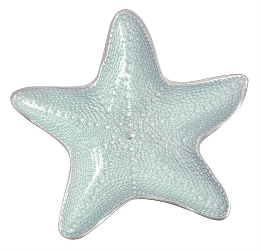 Starfish Dip Dish Aqua