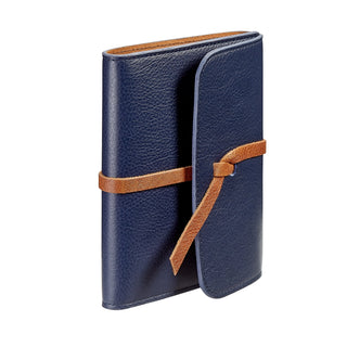 7" Leather Wrapped Refillable Journal
