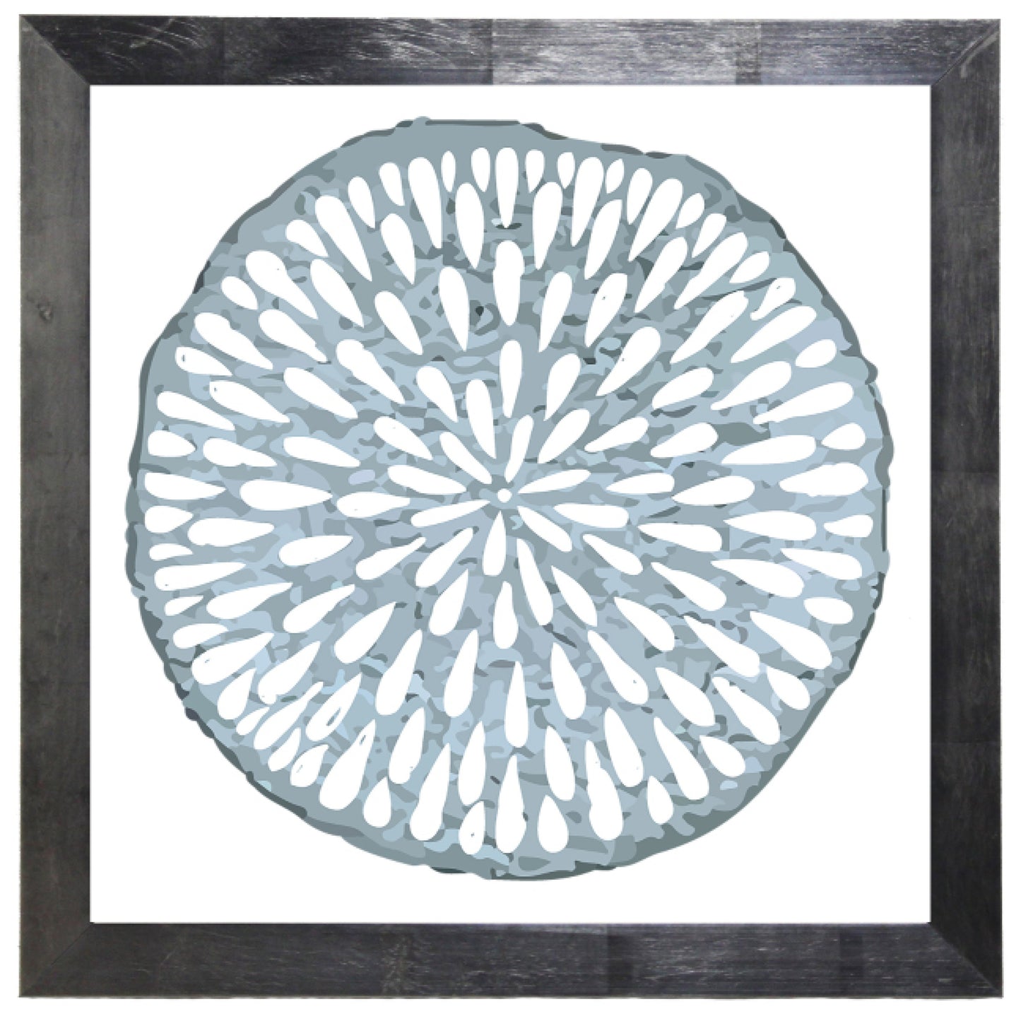 Grey/Blue Circle - Online Only