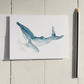 Watercolor Humpback Whale Note Card (Single Card)