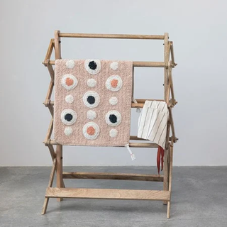 Mango Wood Vintage Reproduction Clothes Drying Rack
