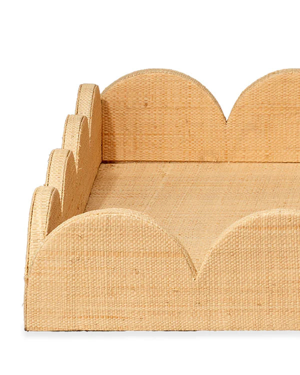 Wonderland Scalloped Tray