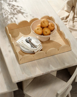 Wonderland Scalloped Tray
