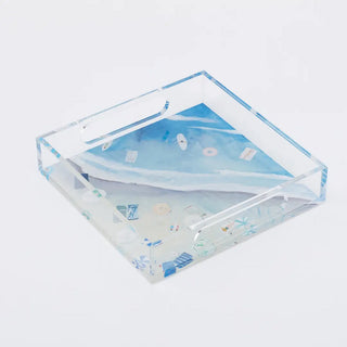 Acrylic Tray   Square, Beach Haven
