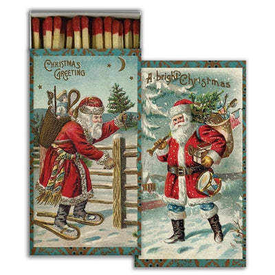 Vintage Santa Matches***