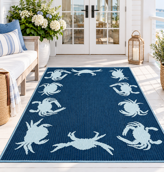 Crab Blue & Teal
