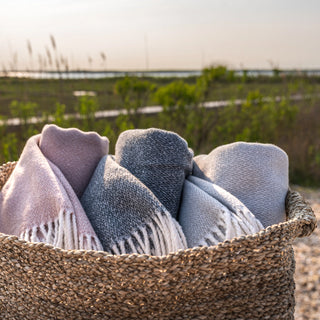 Mini Herringbone Throw
