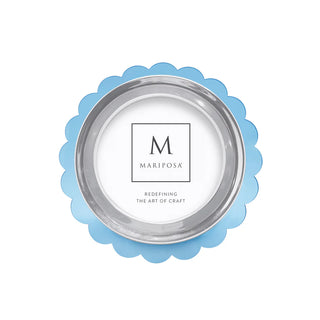 Acrylic Round Scallop Frame
