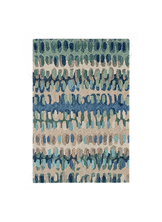 Paint Chip Natural Wool Rug
