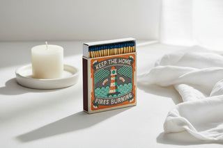 Home Fires | Square   Safety Matches
