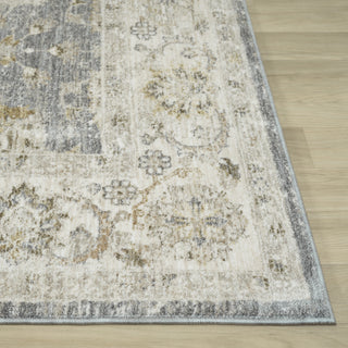 Elara Vintage Damask Indoor Area Rug
