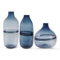 Large Persian Blue Glass Vase