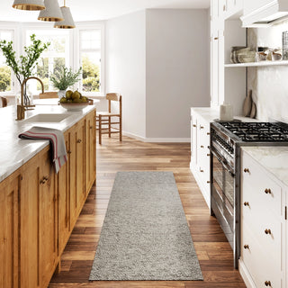 Modern Distressed Wool Handwoven Area Rug
