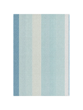 Shore Stripe Handwoven Cotton Rug
