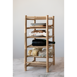 Bamboo 6 Tier Bookshelf ***
