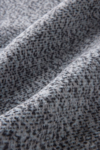 Tweed Weave Throw with Fringe
