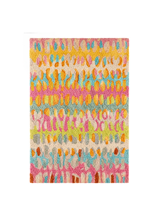 Paint Chip Natural Wool Rug

