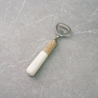 Wood & Marble Bottle Opener
