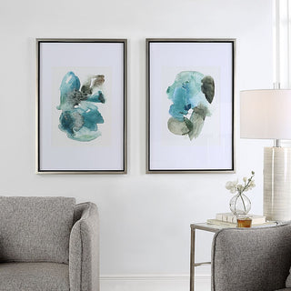 Blueprints Framed Prints   Set of 2
