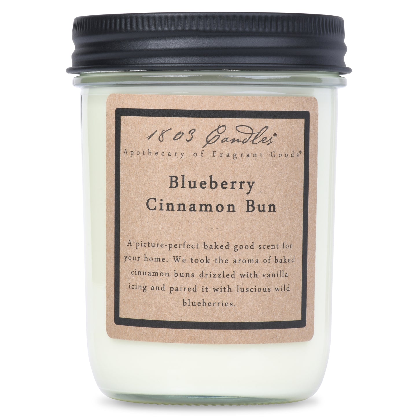 Blueberry Cinnamon Bun 14oz Candle