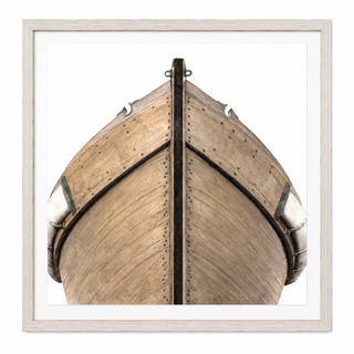 Seaworn Bows V Driftwood Frame 21" x 21"
