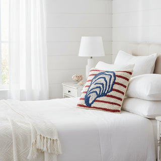 Stripe Oyster Hook Pillow
