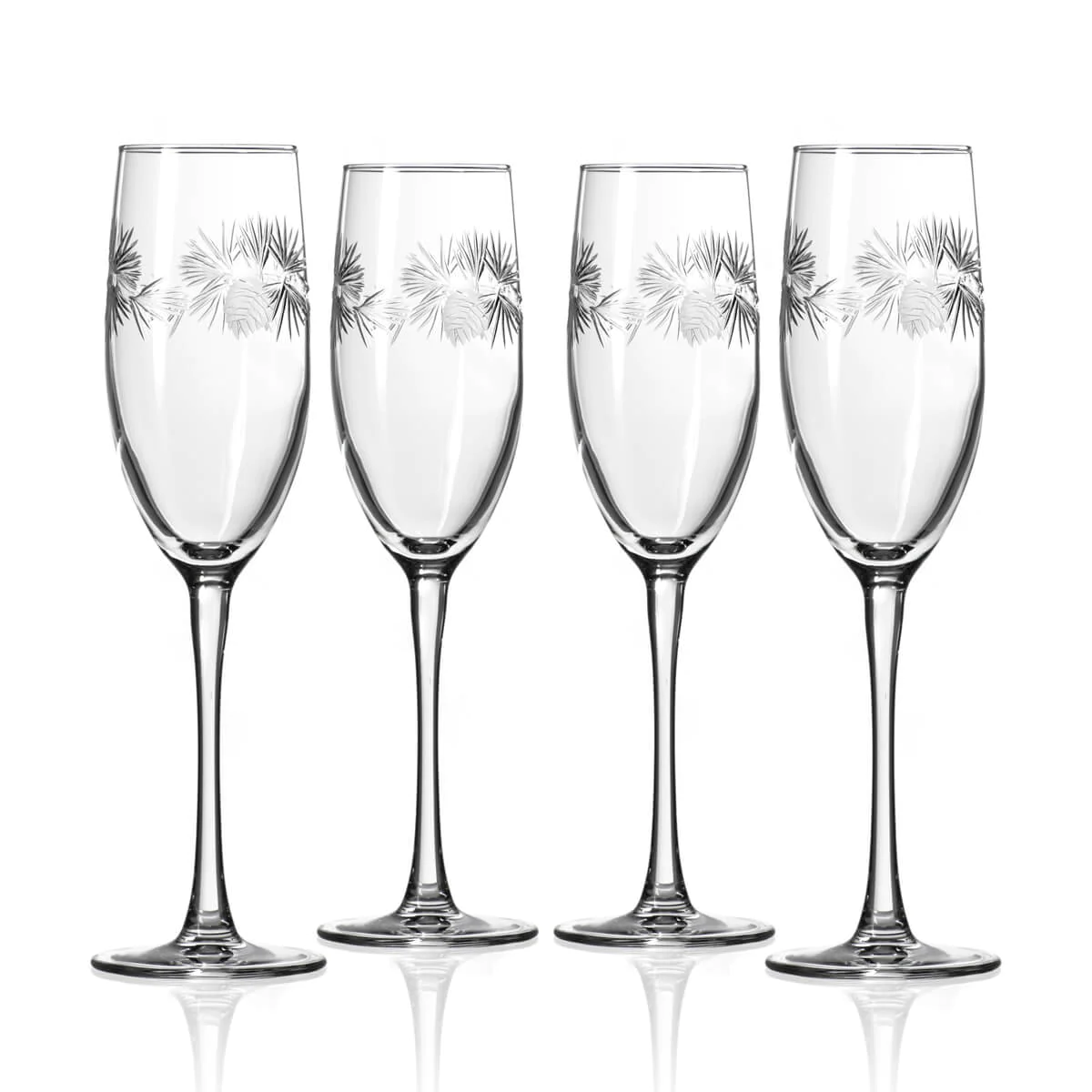 Icy Pine 8oz Champagne Flute