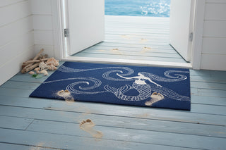 Mermaid Hook Rug   Kate Nelligan
