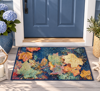 Fall In Love Indoor/Outdoor Mat Multi
