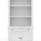 Edwardian Bookcase Architectural White (HRW)