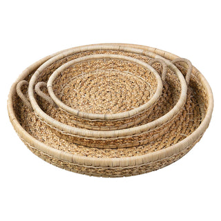 Gaia Round Woven Wall Decor Basket Large
