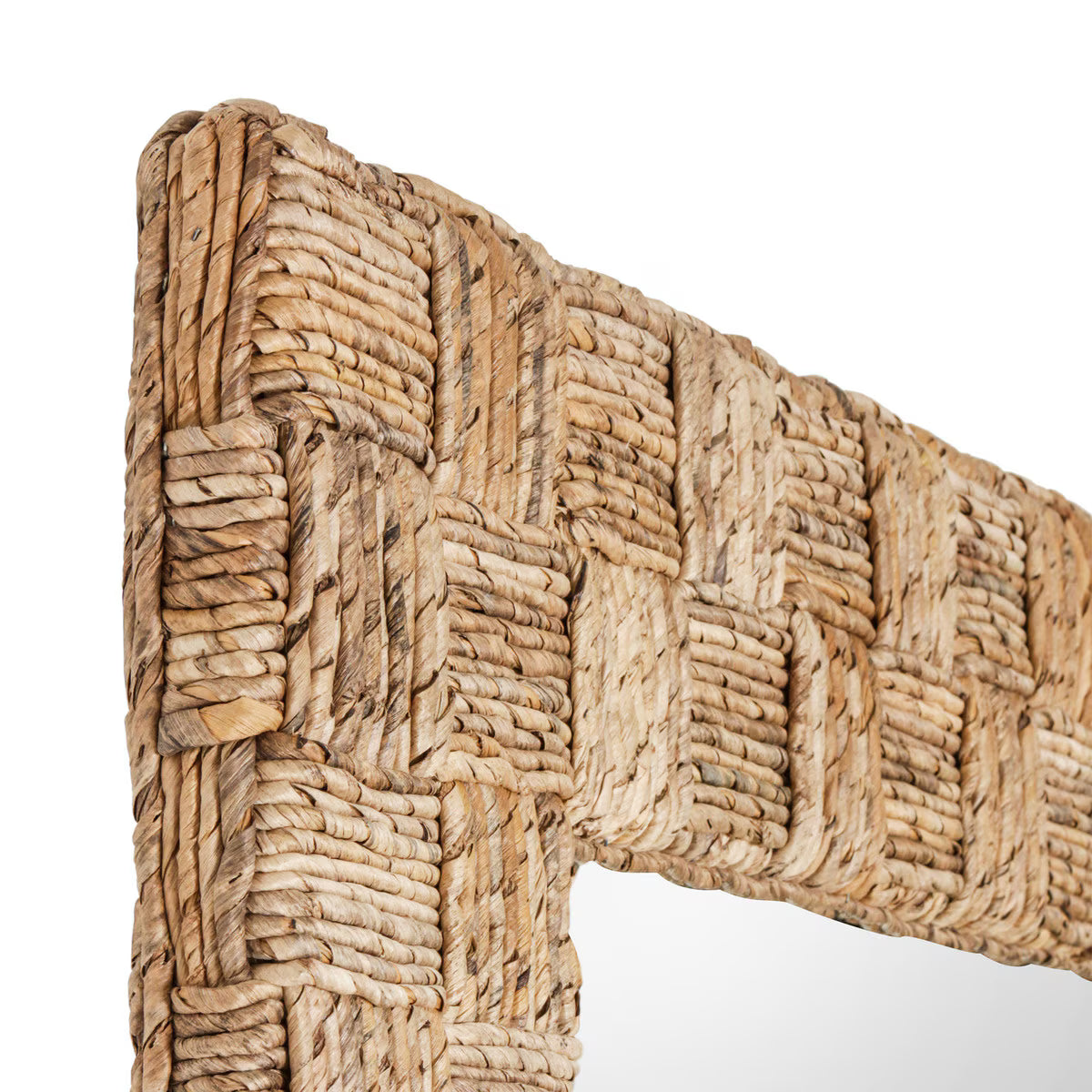 Delmare Large Leaning Abaca Mirror, 79"H