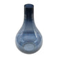 Indigo Road by Egypt Sherrod Mira Glass 10" Long Neck Vase, Deep Blue