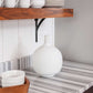 Athea 12.5" Glass Vase, Matte White