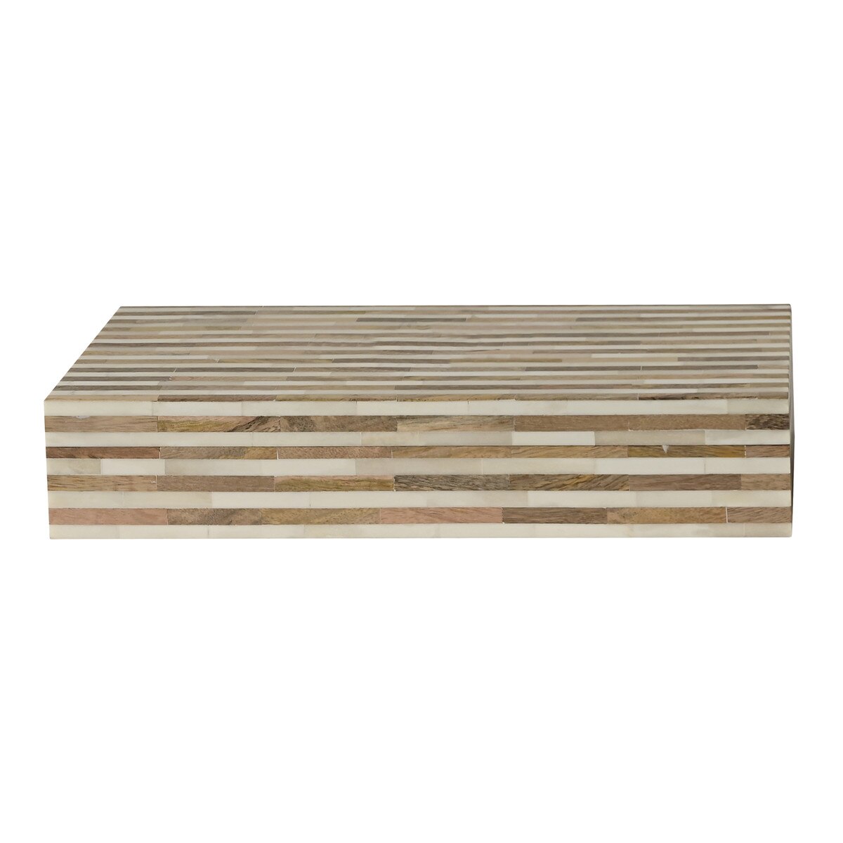 Wood and Bone Decorative Box - Small