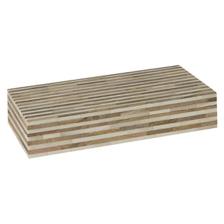 Wood and Bone Decorative Box   Large
