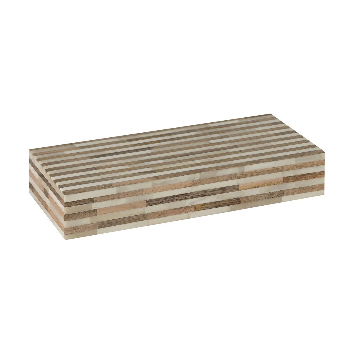 Wood and Bone Decorative Box - Small