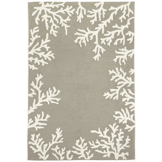 Capri Coral Border Rug
